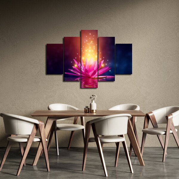 Obraz lekna na vode (150x105 cm)