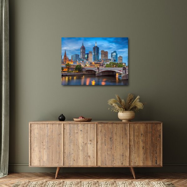 Obraz mesta Melbourne (70x50 cm)