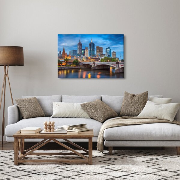 Obraz mesta Melbourne (90x60 cm)
