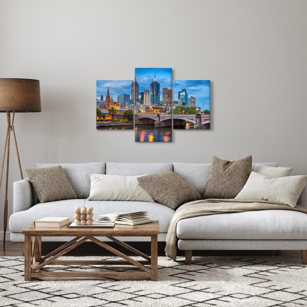 Obraz mesta Melbourne (90x60 cm)