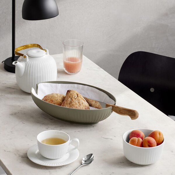 Porcelánová čajová kanvica Hammershøi White 1,2 l