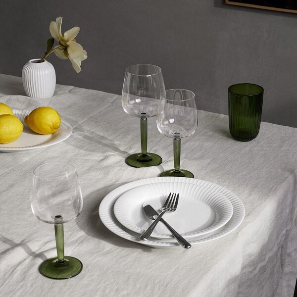 Pohár na víno Hammershøi Green 350 ml – set 2 ks