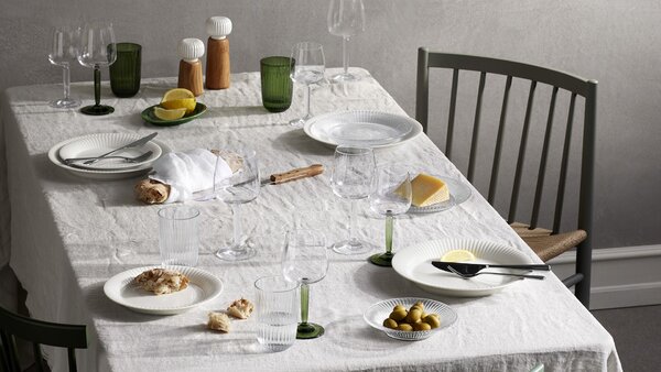 Pohár na víno Hammershøi Green 350 ml – set 2 ks