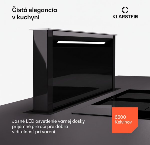 Klarstein Royal Flush Eco 75 digestor 75 cm 714 m³/h EEK A++