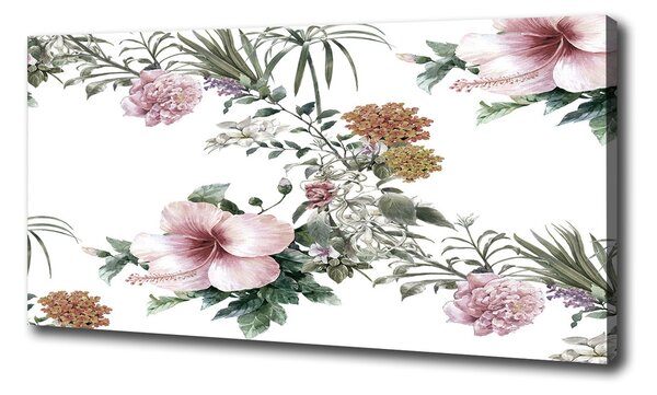 Foto obraz na plátne do obývačky Kvetinový vzor