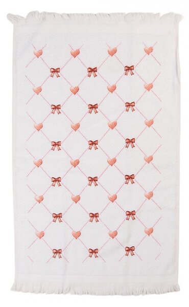 Guest Towel 40x66 Cm White Cotton - 40*66 cm - Clayre & Eef