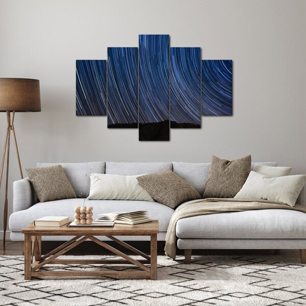 Obraz nočných hviezd a oblohy (150x105 cm)