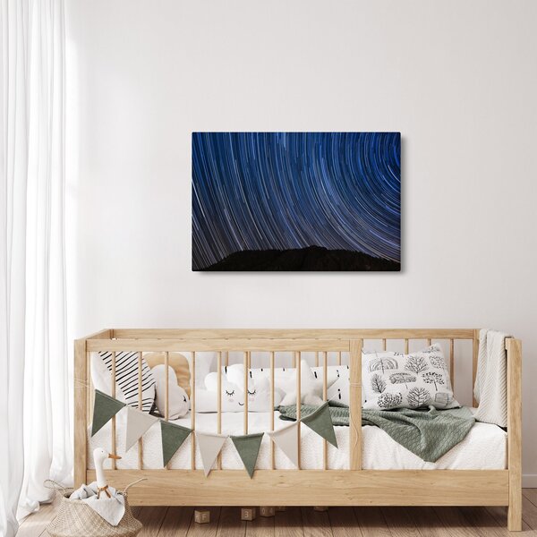 Obraz nočných hviezd a oblohy (90x60 cm)