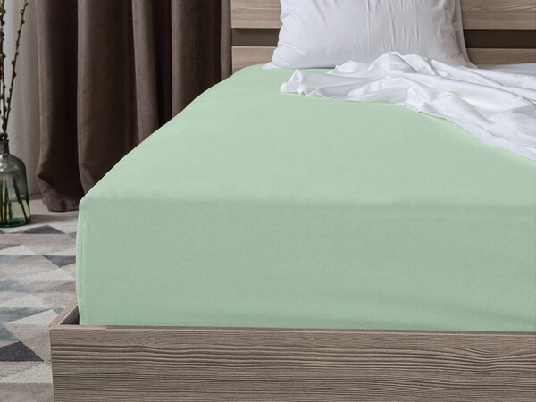 Jersey plachta EXCLUSIVE mätovo zelená 90 x 200 cm