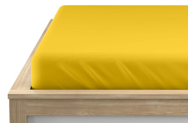 Jersey plachta EXCLUSIVE horčicová 90 x 200 cm