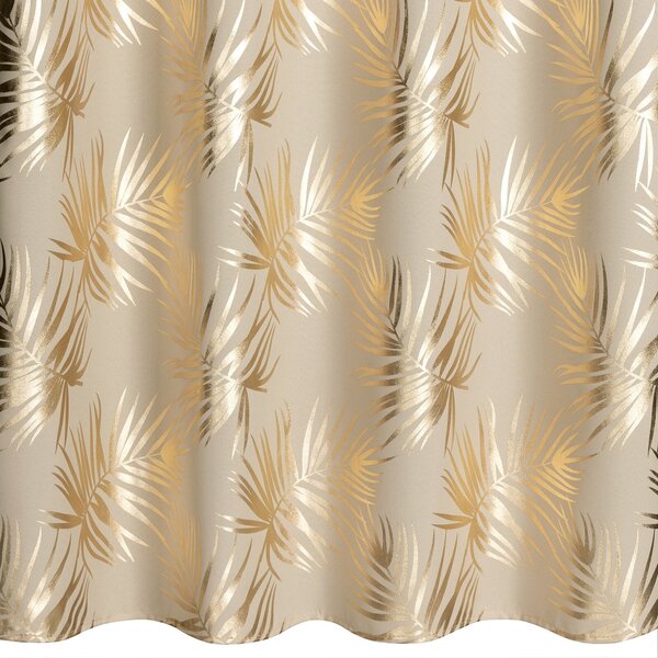 ZÁVES NA KRÚŽKOCH RENI 140X250 CM VZOROVANÁ