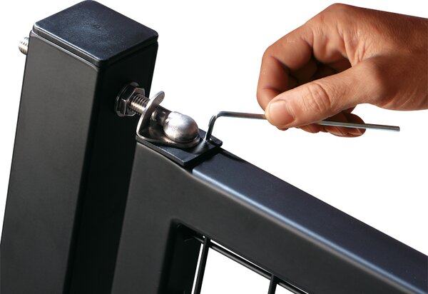 LOCINOX ® Samozatvárací pružinový záves, 90°, nastaviteľný 1D, nerez