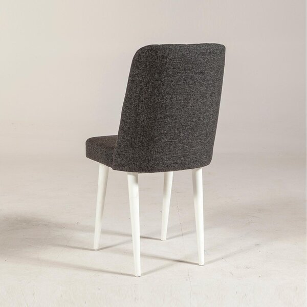 NovýNábytok.sk Jedálenská stolička Vlasta 1 (biela + antracit). Akcia -19%. Vlastná spoľahlivá doprava až k Vám domov. 1093070
