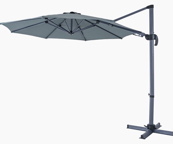 Furnigo Slnečník Lumin Ø300 cm - antracit