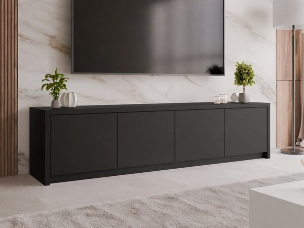 Mirjan24 TV stolík/skrinka Drofkit 4D, Farby: biela 5903211501630