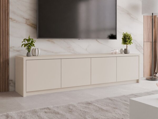 Mirjan24 TV stolík/skrinka Drofkit 4D, Farby: biela 5903211501630