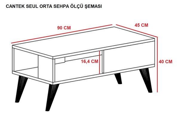 NovýNábytok.sk Konferenčný stolík Vavepu 2 (biela) . Akcia -24%. Vlastná spoľahlivá doprava až k Vám domov. 1093163