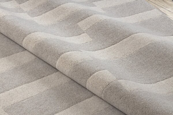 Koberec TEXTURA 488.17.LA110 sivý / béžový