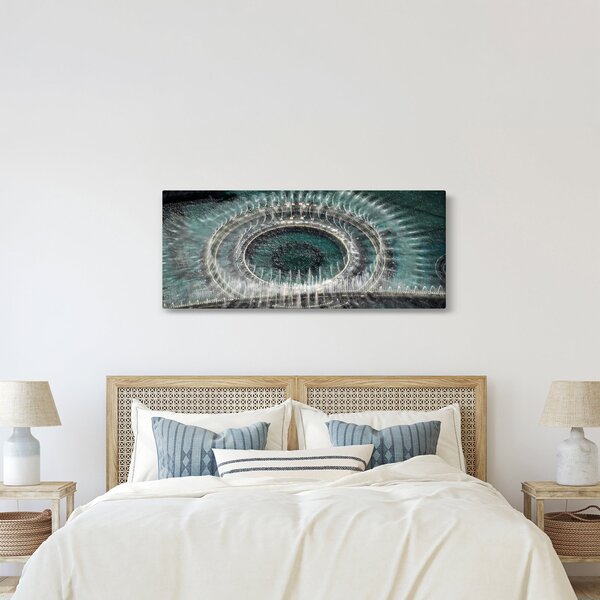 Obraz fontány (120x50 cm)