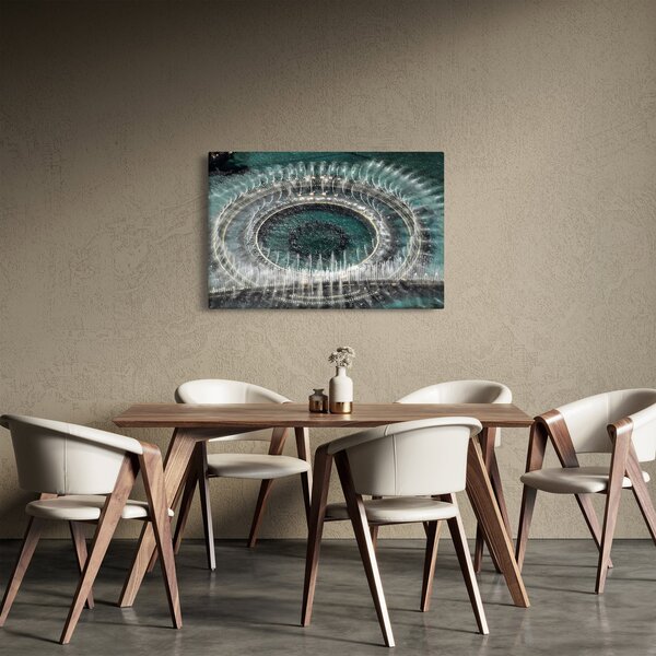 Obraz fontány (90x60 cm)