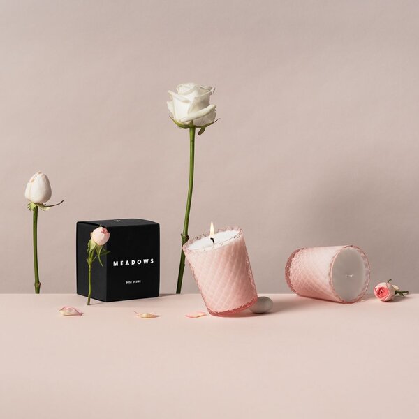 Luxusní vonná sviečka Rose Desire 200 g