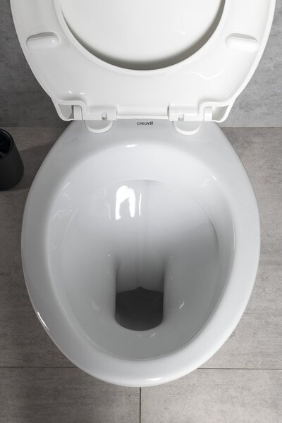 CREAVIT CREAVIT, WC kombi, dvojtlačítko 4,5/6l, spodný odpad, biela, TP3406