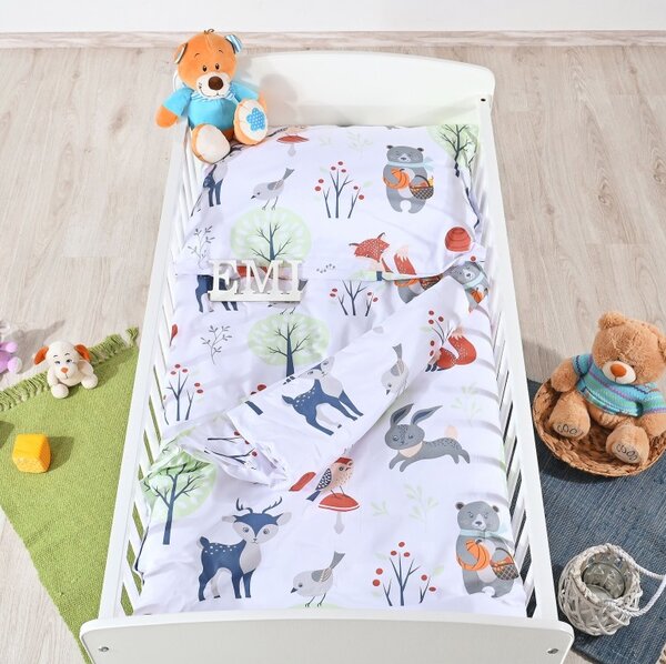 Obliečky detské Forest EMI, Detský set 90x130 + 45x65