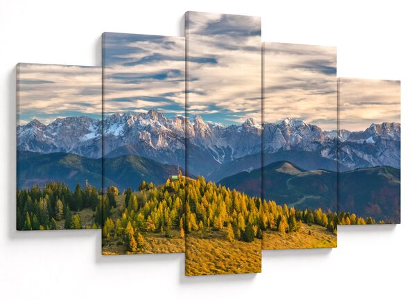 Obraz - horská panorama (150x105 cm)