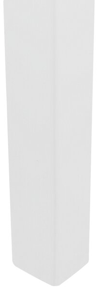 Toaletný stolík biely MDF 95 x 45 x 144 cm 5 zásuviek zrkadlo stolička nábytok do spálne obývacej izby retro dizajn
