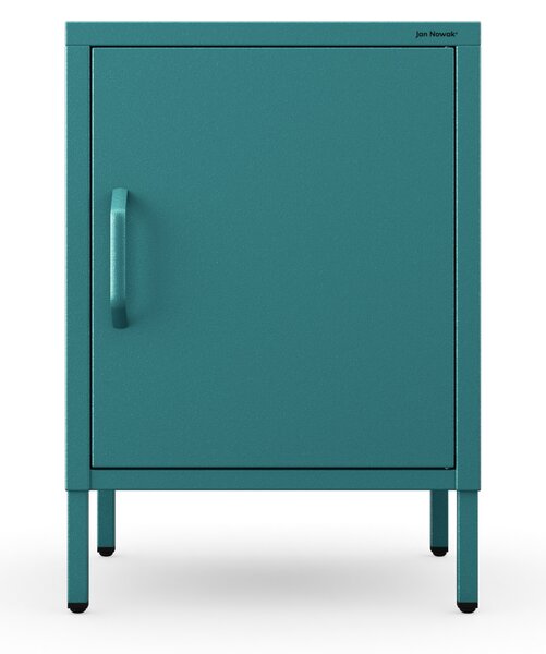 Nočný stolík MIA, 424 x 595 x 400 mm, Modern: morská farba