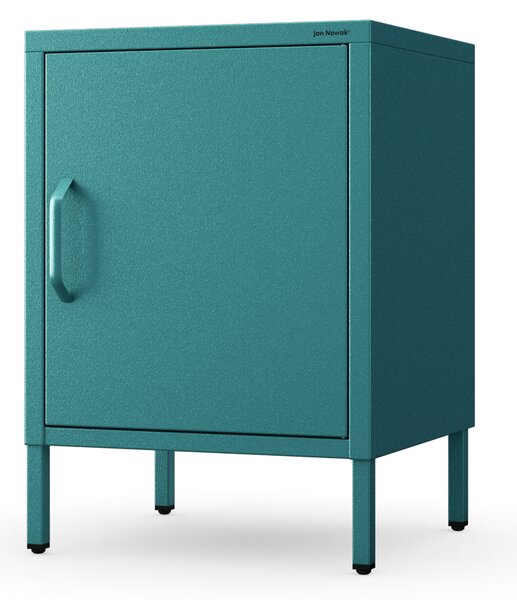 Nočný stolík MIA, 424 x 595 x 400 mm, Modern: morská farba