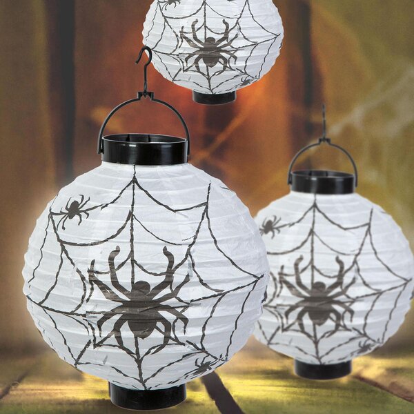 GLOBIZ LED lampión - pavučina - 2 x AAA - 20 cm