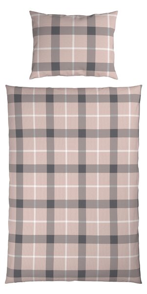 POSTEĽNÁ BIELIZEŇ, flanel, ružová, 140/200 cm Esposa - Obliečky & plachty