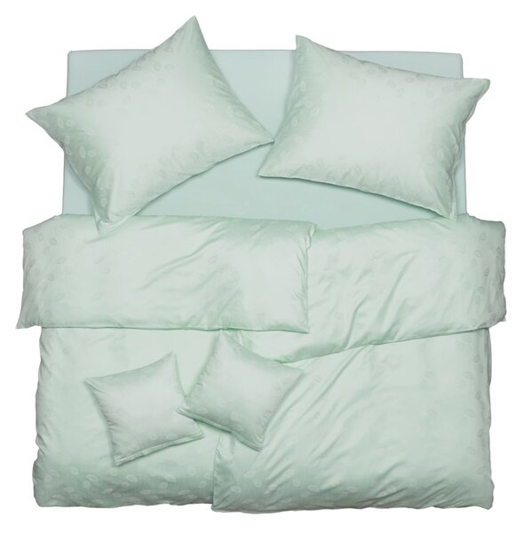 Obliečky EXCLUSIVE TENCEL PLUS pierka eukalyptová bežný 1x paplón 140x200 + 1x vankúš 70x90 cm