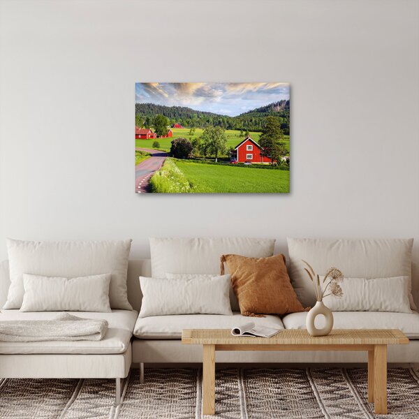 Obraz vidieka (70x50 cm)