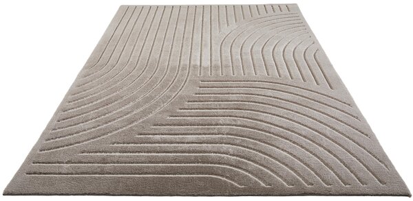 KOBEREC S VYSOKÝM VLASOM, 60/90 cm, taupe Novel - Koberce
