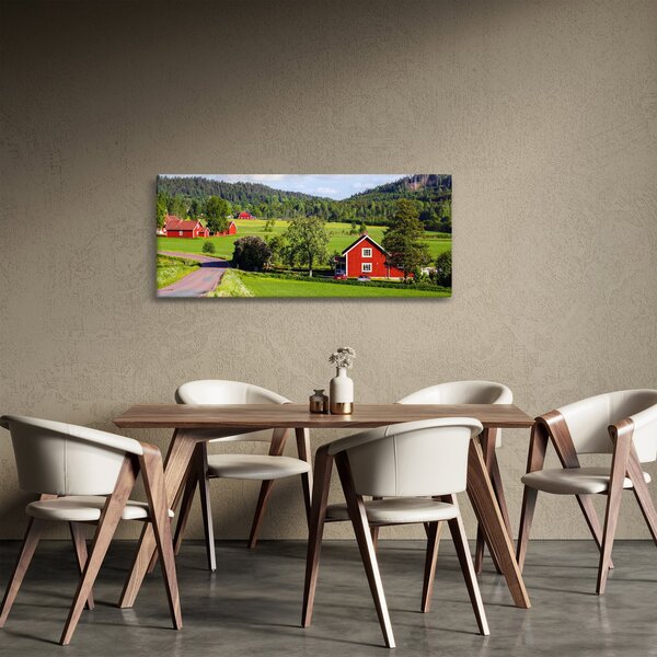 Obraz vidieka (120x50 cm)