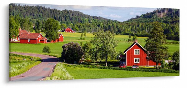 Obraz vidieka (120x50 cm)