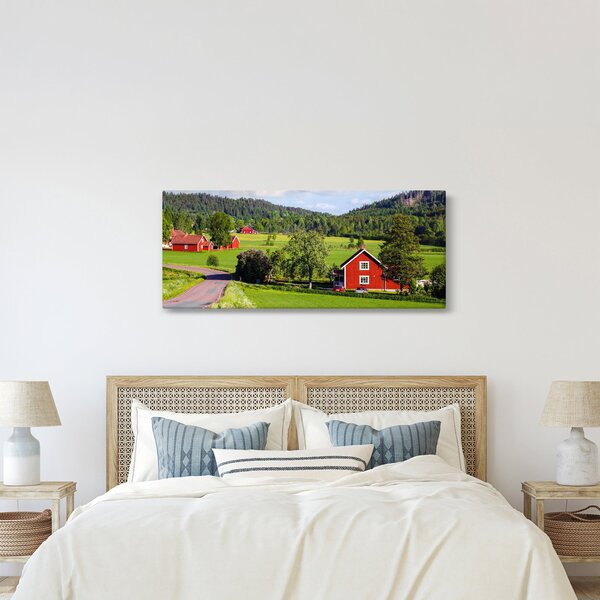 Obraz vidieka (120x50 cm)