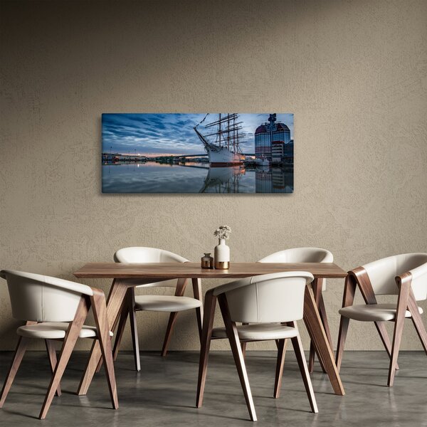 Obraz plachetnice (120x50 cm)