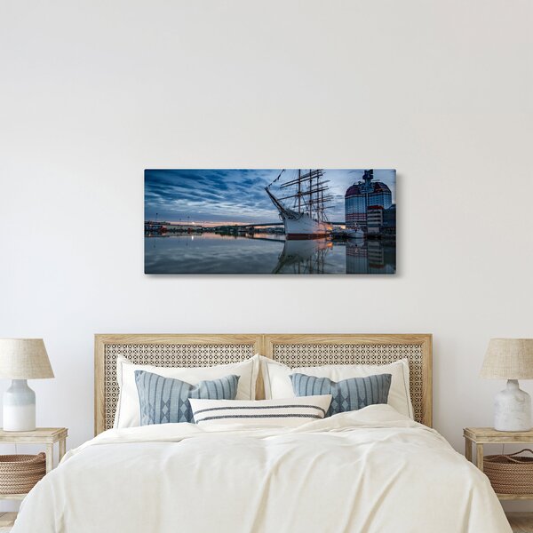 Obraz plachetnice (120x50 cm)