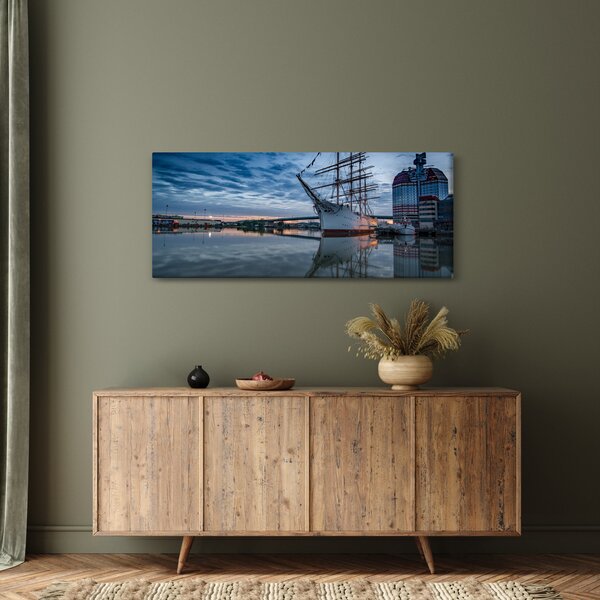 Obraz plachetnice (120x50 cm)
