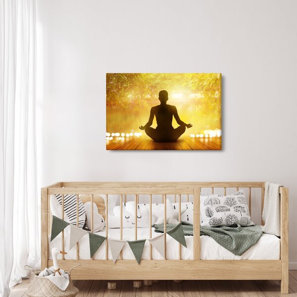 Obraz - Meditácia (90x60 cm)