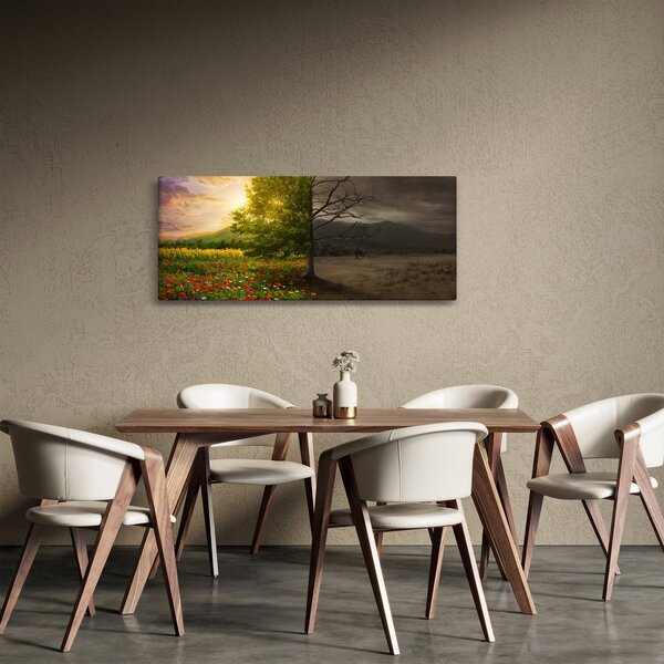 Obraz - Kolobeh života (120x50 cm)