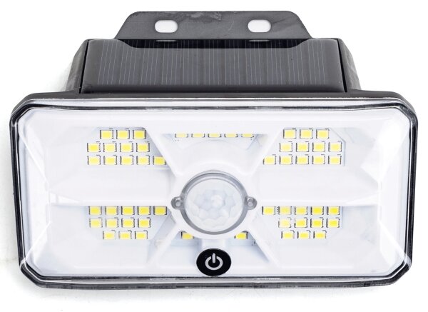 Aigostar - LED Solárne svietidlo so senzorom LED/3,7V 6500K 500 mAh IP65 čierne