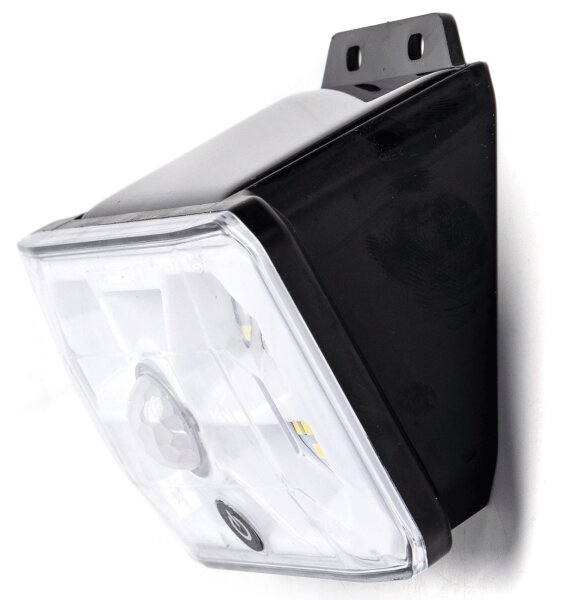 Aigostar - LED Solárne svietidlo so senzorom LED/3,7V 6500K 500 mAh IP65 čierne