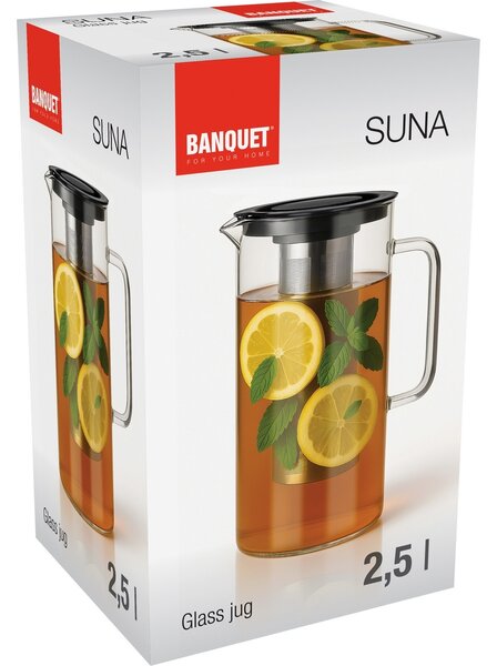 Banquet Džbán sklenený Suna 2,5 l
