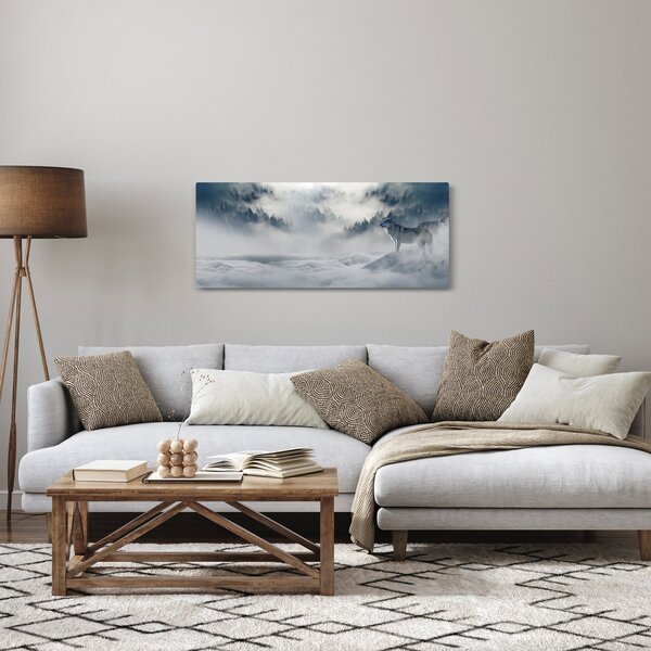 Obraz vlkov (120x50 cm)