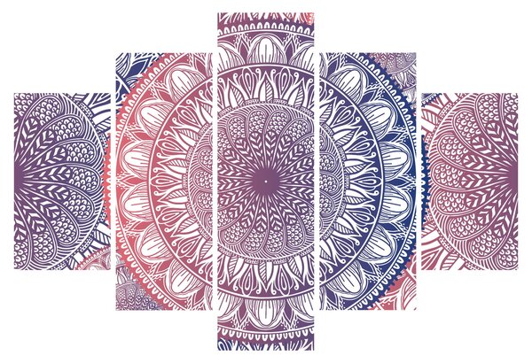 Obraz z mandál (150x105 cm)