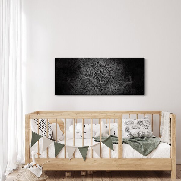 Obraz - Mystická mandala (120x50 cm)